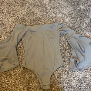 Bell Sleeve Bodysuit, size medium.